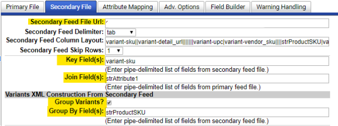 mapping instructions